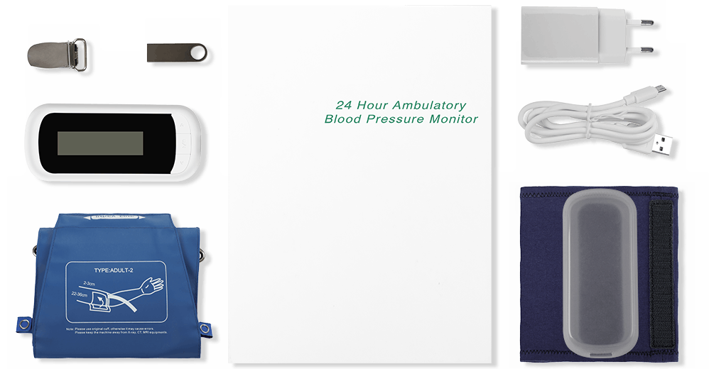 24-Hour Ambulatory Blood Pressure Monitor with PC Software, ESH